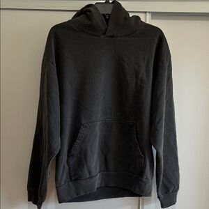 Los Angeles Apparel Vintage Black Hoodie Size M